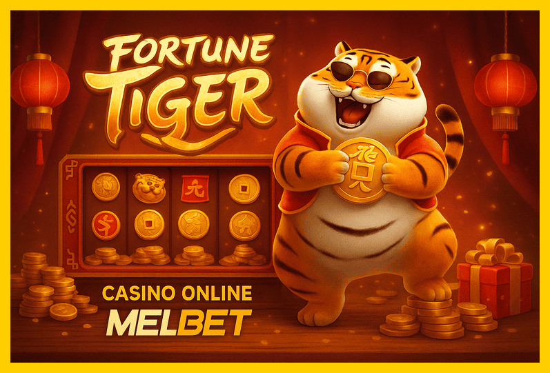 Fortune Tiger é um jogo imperdível no MELBET Casino