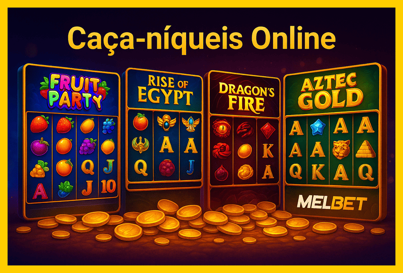 Explore o mundo das slot machines no MELBET Casino